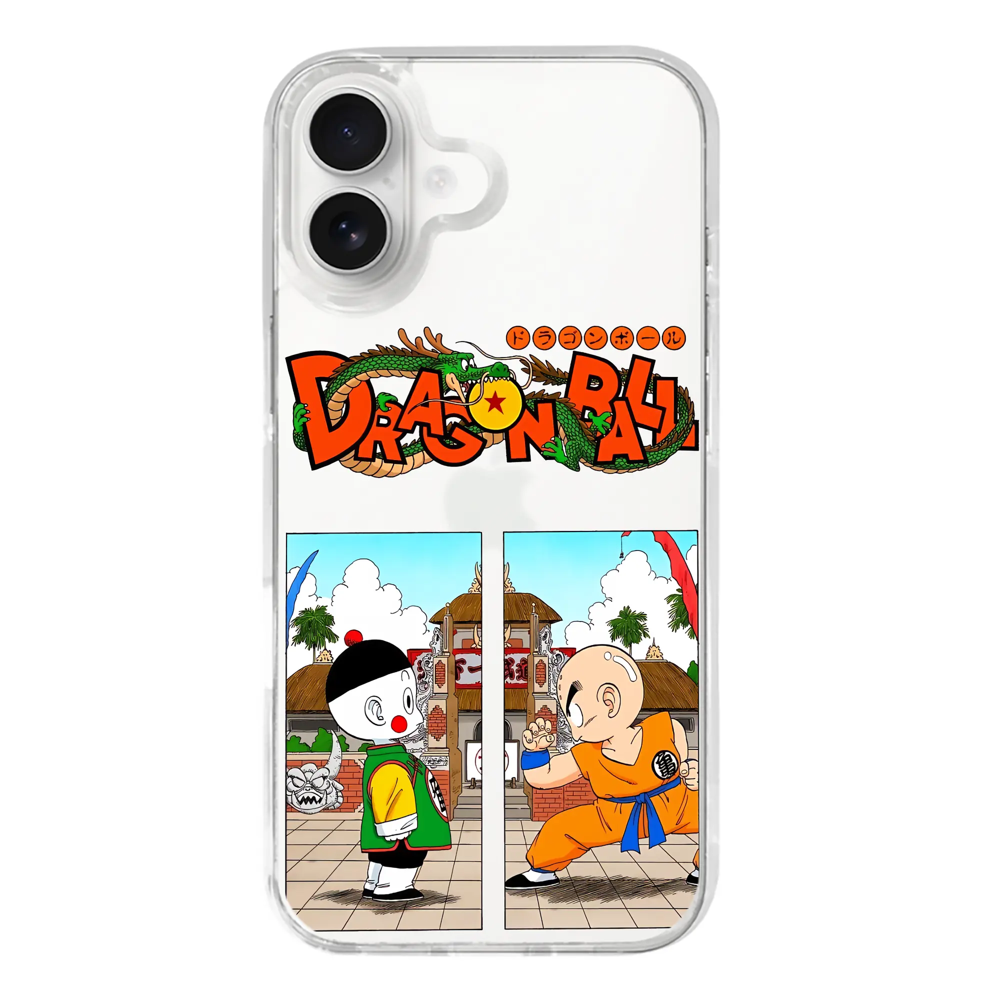 ドラゴンボール グッズ チャオズ - iPhone 17シリーズ 透明スマホケース – 薄型・耐衝撃・精密フィット保護カバー